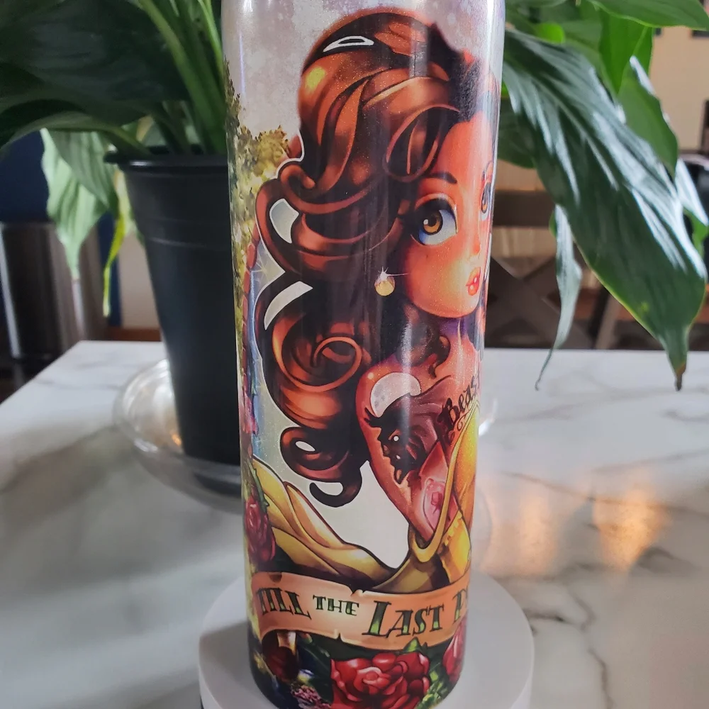 Till the Last Petal Falls Belle 20oz Tumbler 🎉sale